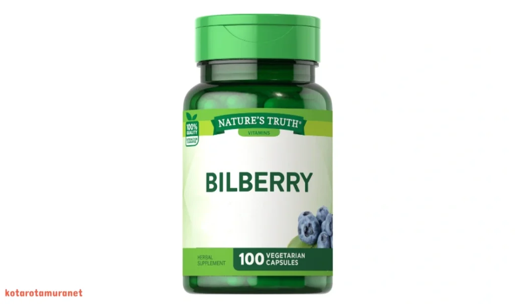 อาหารบํารุงสายตา ที่ดีที่สุด Nature’s Truth Bilberry 1,200 mg